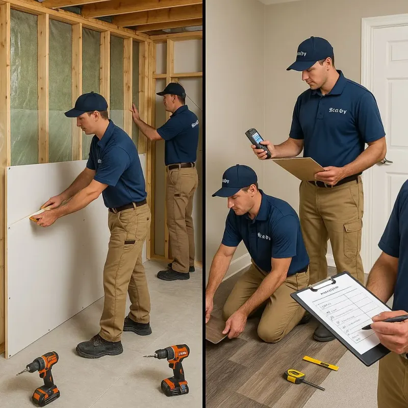 Repairs and Reconstruction process in Camden, NC